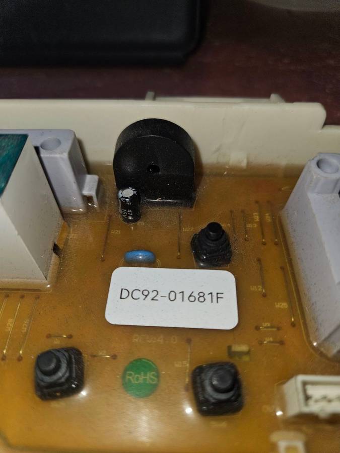 Samsung DC92-01681F Washing Machine Boards WA60 WA65 WA70 WA75 Replacement Samsung Top Loader Boards