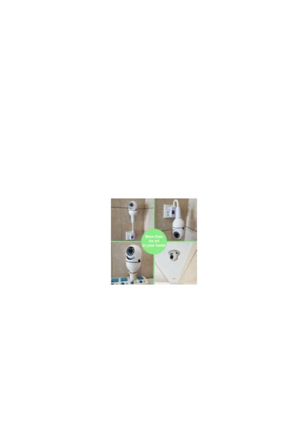 360 Degree 1080P Wireless Panoramic Home Security WiFi Smart Camera