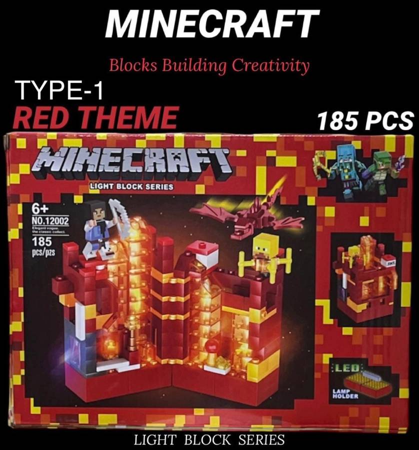 MINECRAFT BUILDING BLOCK SET