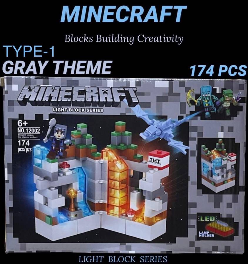 MINECRAFT BUILDING BLOCK SET