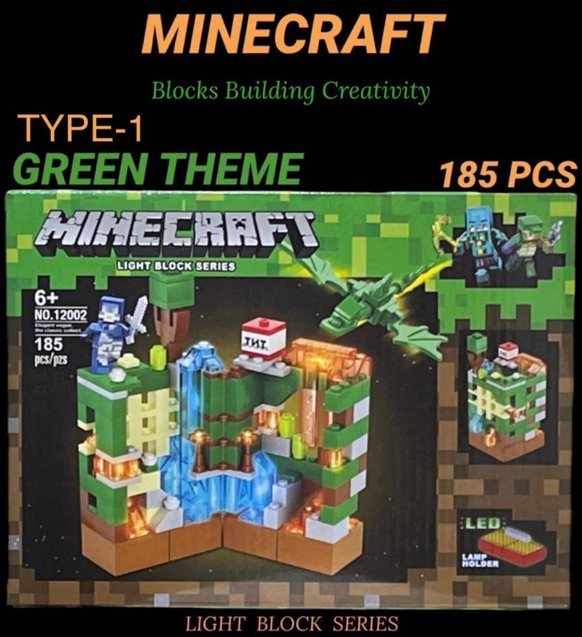 MINECRAFT BUILDING BLOCK SET