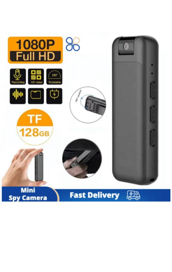 Mini WiFi Cam Night Vision Small Body Camera Wireless Hidden Camera