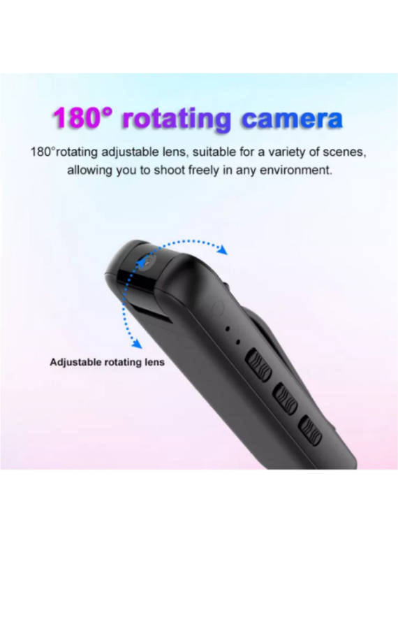 Mini WiFi Cam Night Vision Small Body Camera Wireless Hidden Camera