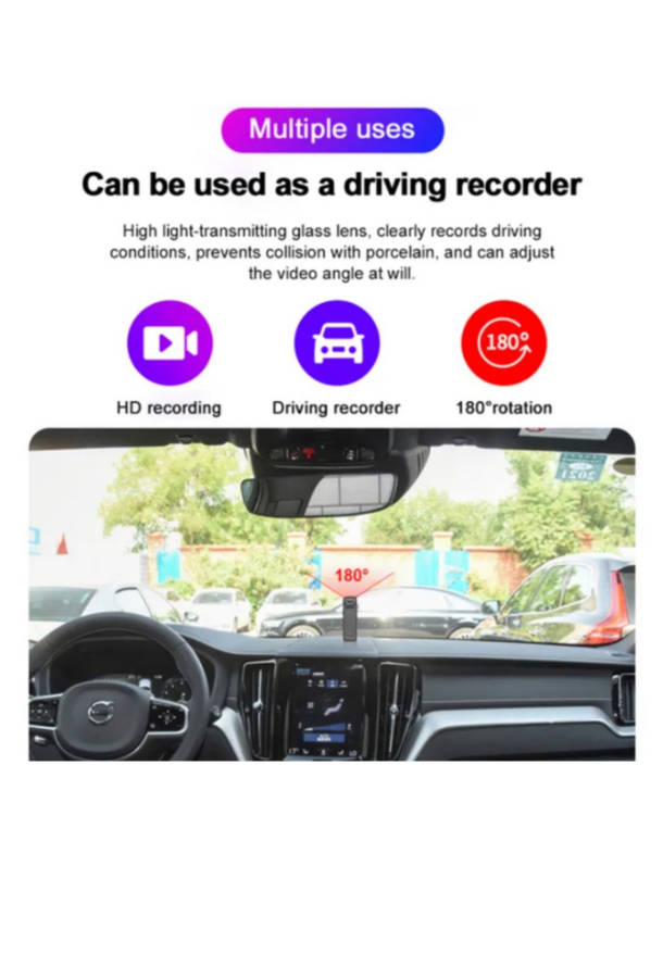 Mini WiFi Cam Night Vision Small Body Camera Wireless Hidden Camera