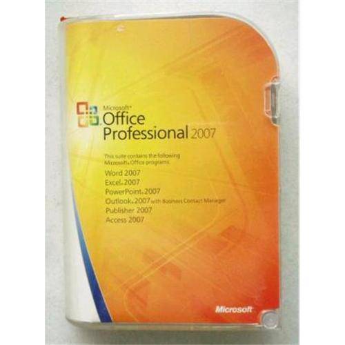 Microsoft Office 2007 Professional Retail Version