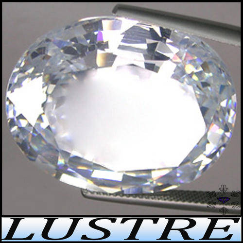 1.15CT BRILLIANT CALIBRATED DIAMOND SIMULATE [IF] ~ CLEAR LUSTROUS PERFECT OVAL