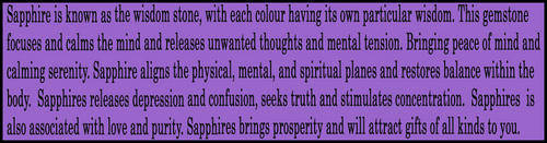 SAPPHIRES - PINK, RASBERRY AND VIOLET OR COLOUR CHANGE, KASHMIRE, CORNFLOWER & MIDNIGHT BLUE  - CERTIFIED INVESTMENTS