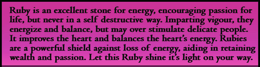 RUBY - RED PINK OR PIGEON BLOOD RED AND SCARLET PURPLE MYANMAR OR TANZANIA.