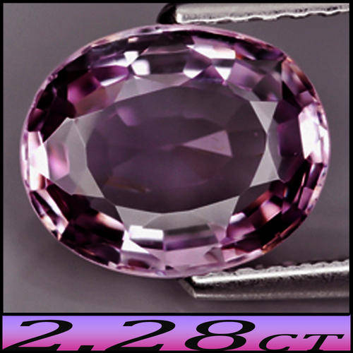 2.28CT PRECIOUS PURPLE SPINEL - UNHEATED MOGOK EYE CLEAN GEMSTONE
