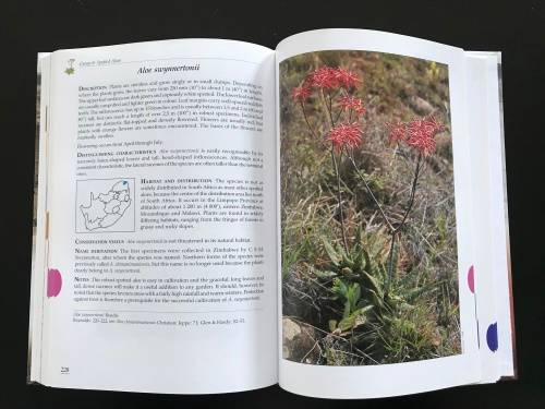 Guide to the Aloes of South Africa - Van Wyk and Smith - AUTOGRAPHED BOOK