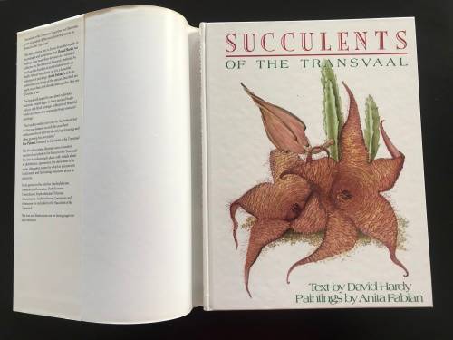 Succulents of the Transvaal. David Hardy. Anita Fabian.