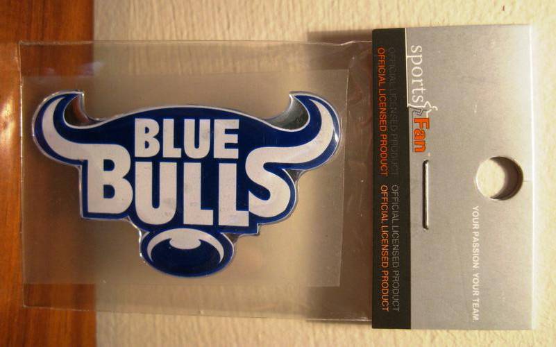 BLUE BULLS Rugby Emblem Decal - NEW - Official Licensed Product