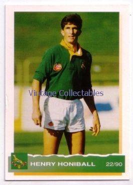 SPRINGBOKS 1994 Rugby Card - HENRY HONIBALL - 22/90