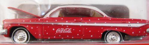 COCA COLA '61 Chevy Impala SS - Coke Winter - LIMITED EDITION 1 of 2500!