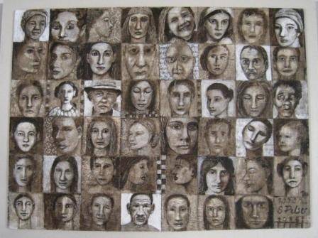 ORIGINAL PAINTING - 47 PORTRAITS