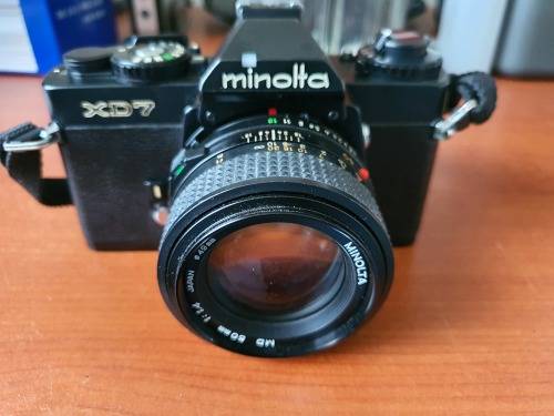 minolta XD7 35mm SLR canera