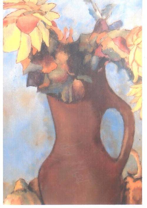 francois krige still life oil