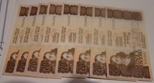 WOW- R20 from De Jongh in Unc condition - 4th issue.