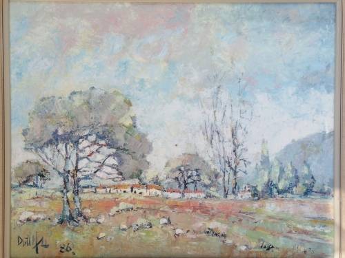 A very old painting by Ditklif. In very good condition