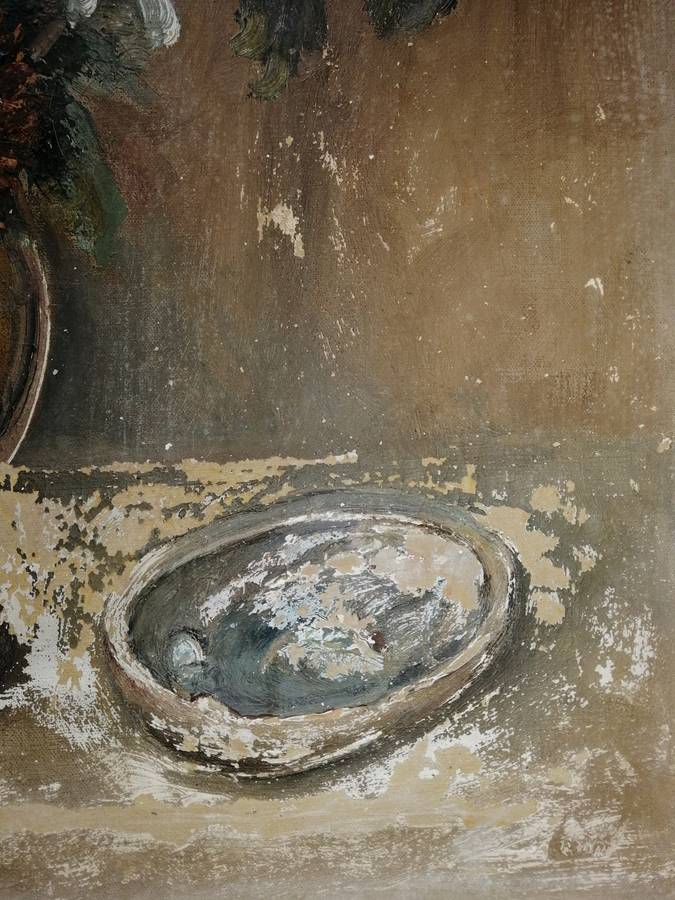 Very old oil painting on canvas signed Gregoire?!!