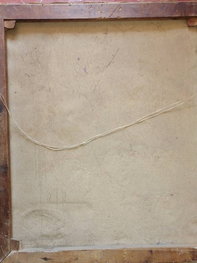 Very old oil painting on canvas signed Gregoire?!!