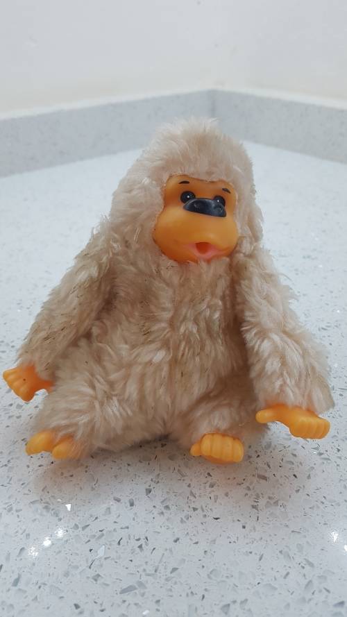 SUPER CUTE! Vintage Russ Berrie Baby Gonga Gorilla