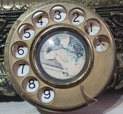 Unique Vintage Telephone and table!!!