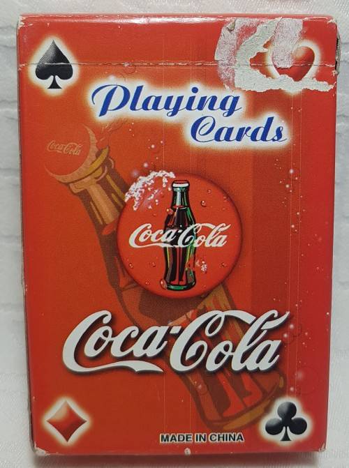 Collectable Coca Cola playing cards