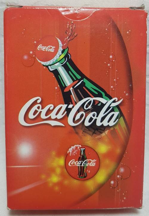 Collectable Coca Cola playing cards