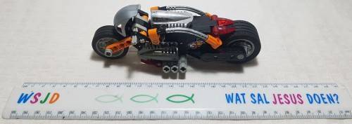 Awesome!!! Biker Mice Style, Real Lego Bike!