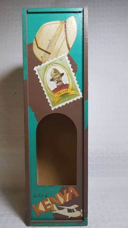Beautifully Wooden Decorated Winebox!!!