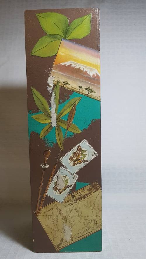 Beautifully Wooden Decorated Winebox!!!