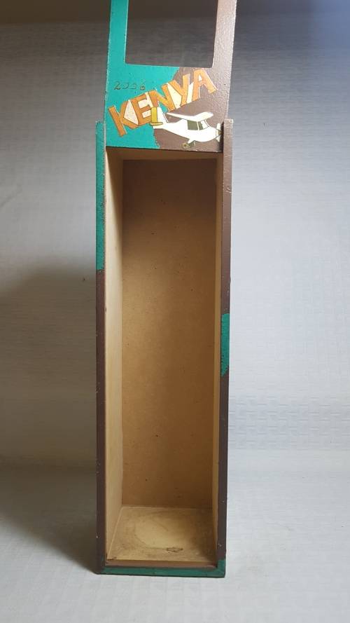 Beautifully Wooden Decorated Winebox!!!