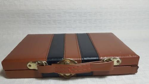Vintage Dominos In A Leather Case!!! (complete)