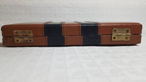 Vintage Dominos In A Leather Case!!! (complete)