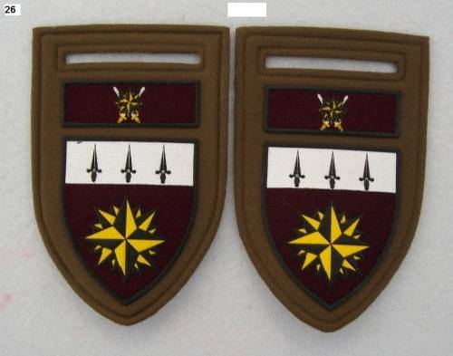 Tupperware Shoulder Flashes - PAIR of 1 Special Forces Regiment - (ORIGINAL)