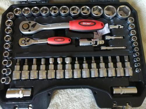 LATE ENTRY. STIER PSTSS72 PROFESSIONAL 73 PIECE TOOL SET. LIFETIME WARRANTY WITH MY SUPPLIER