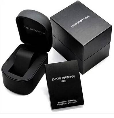 EMPORIO ARMANI AR2448 BRAND NEW - STAINLESS STEEL CHRONOGRAPH WATCH
