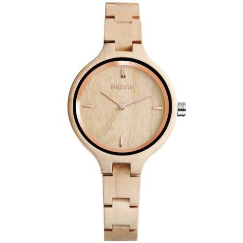 Wooden & Bamboo Watches - Ladies light wood