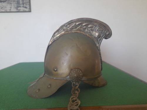 British fire service helmet
