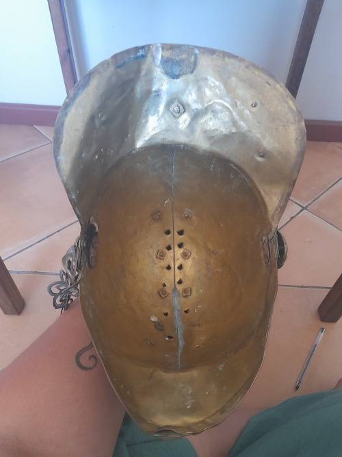 British fire service helmet