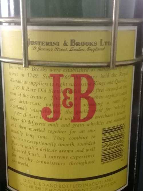 J&B whisky 3L