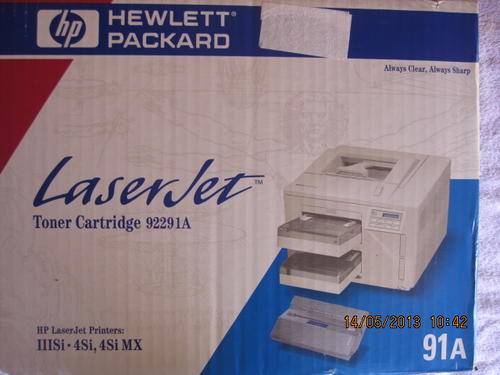 HP 91A (92291A) TONER CARTRIDGE.