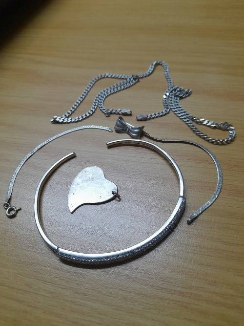 Sterling silver jewelry lot 1