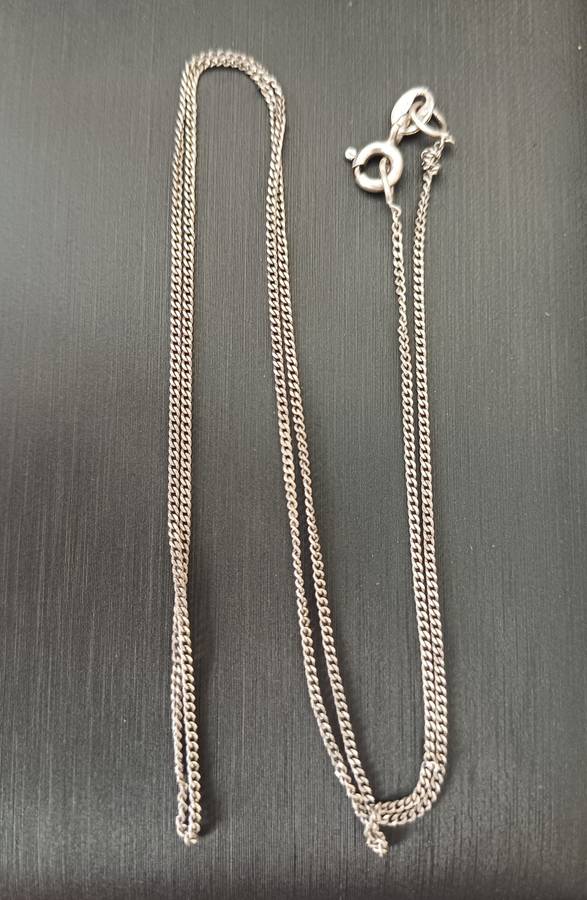 Lot of 5 Sterling silver necklaces