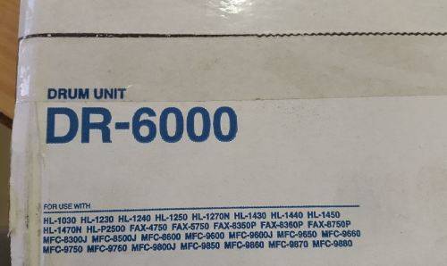 Genuine Brother DR-6000 - Drum Unit - NEW!!!