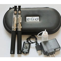 eGo Electronic Cigarette Starter Kit Double Kit + Free E Liquid