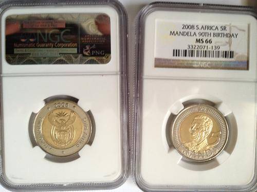 15 x MS66 90th Birthday R5's @ R75 each