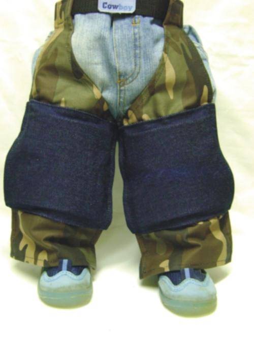 Cowboy Baby Knee Protectors