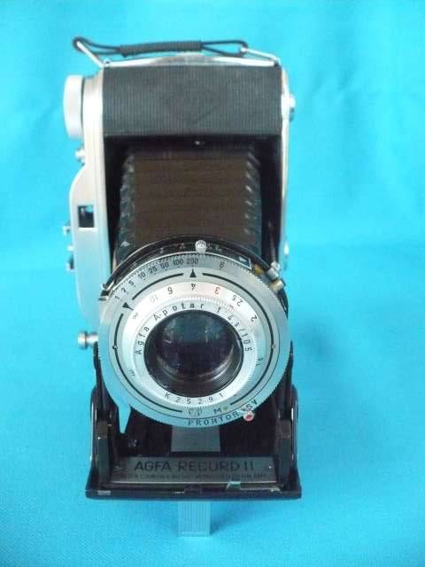 VINTAGE AGFA RECORD 11  BELLOWS  FILM CAMERA